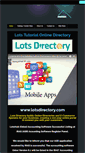 Mobile Screenshot of lotsdirectory.com